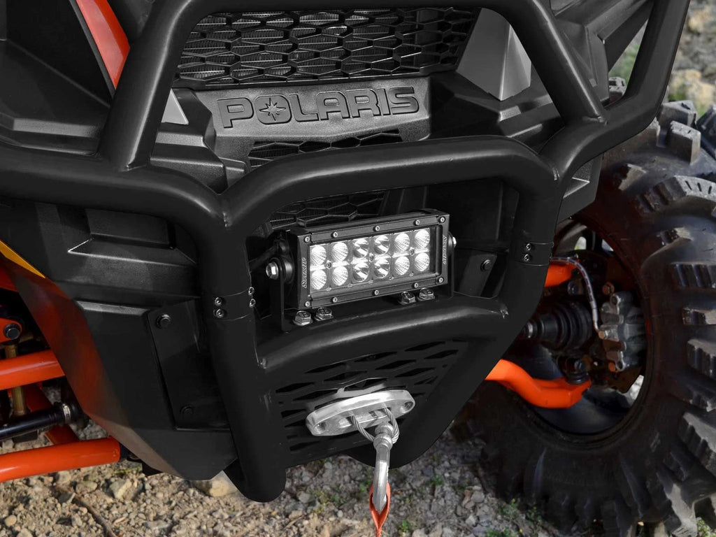 Heavy Duty Front Bumper for Polaris General 1000 (2016–2023) - Wrinkle Black