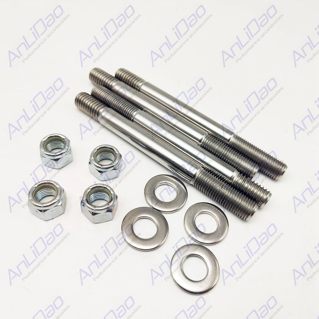 Set of 4 Gimbal Housing Studs for Mercruiser Alpha 1 Gen II, MC1, Bravo 1-3 (16-866652)