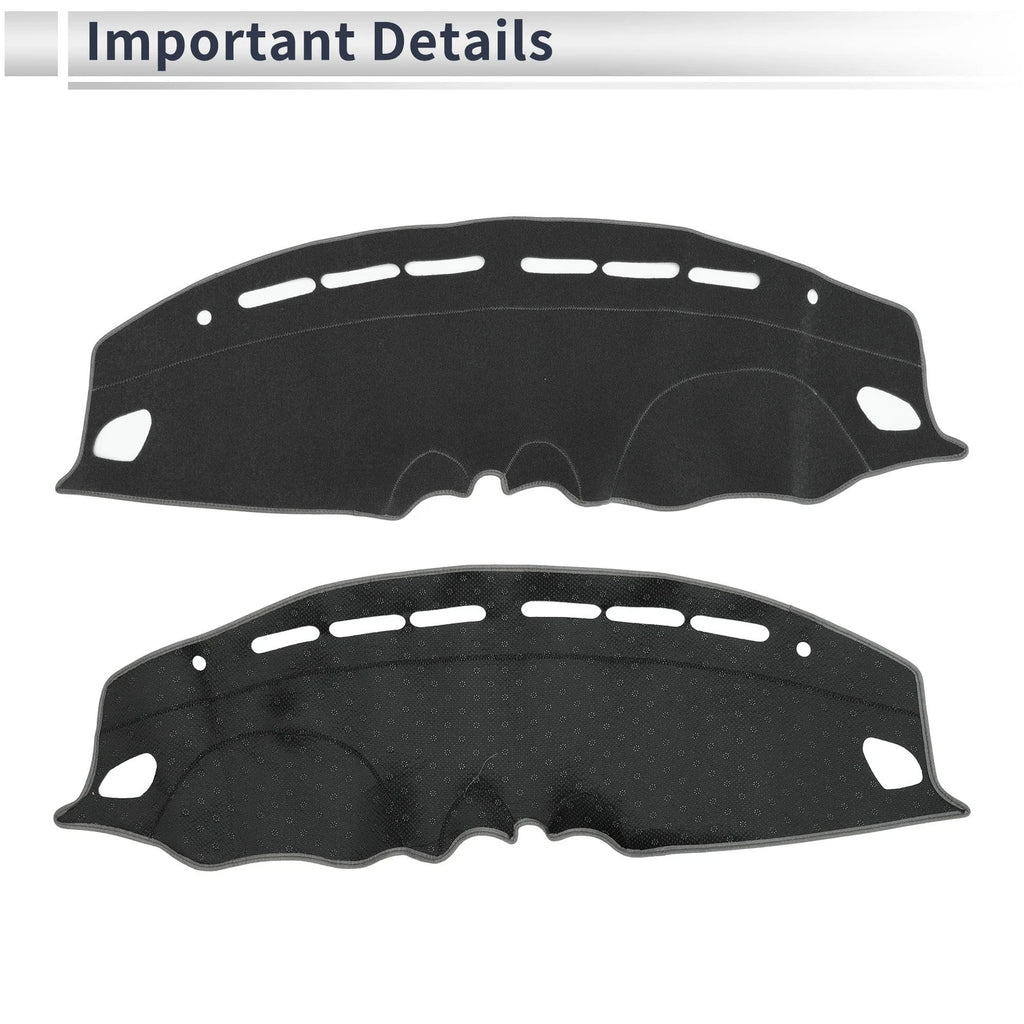 Dashboard Dash Cover Mat for Suzuki Swift Sport (2017–2023) Gray