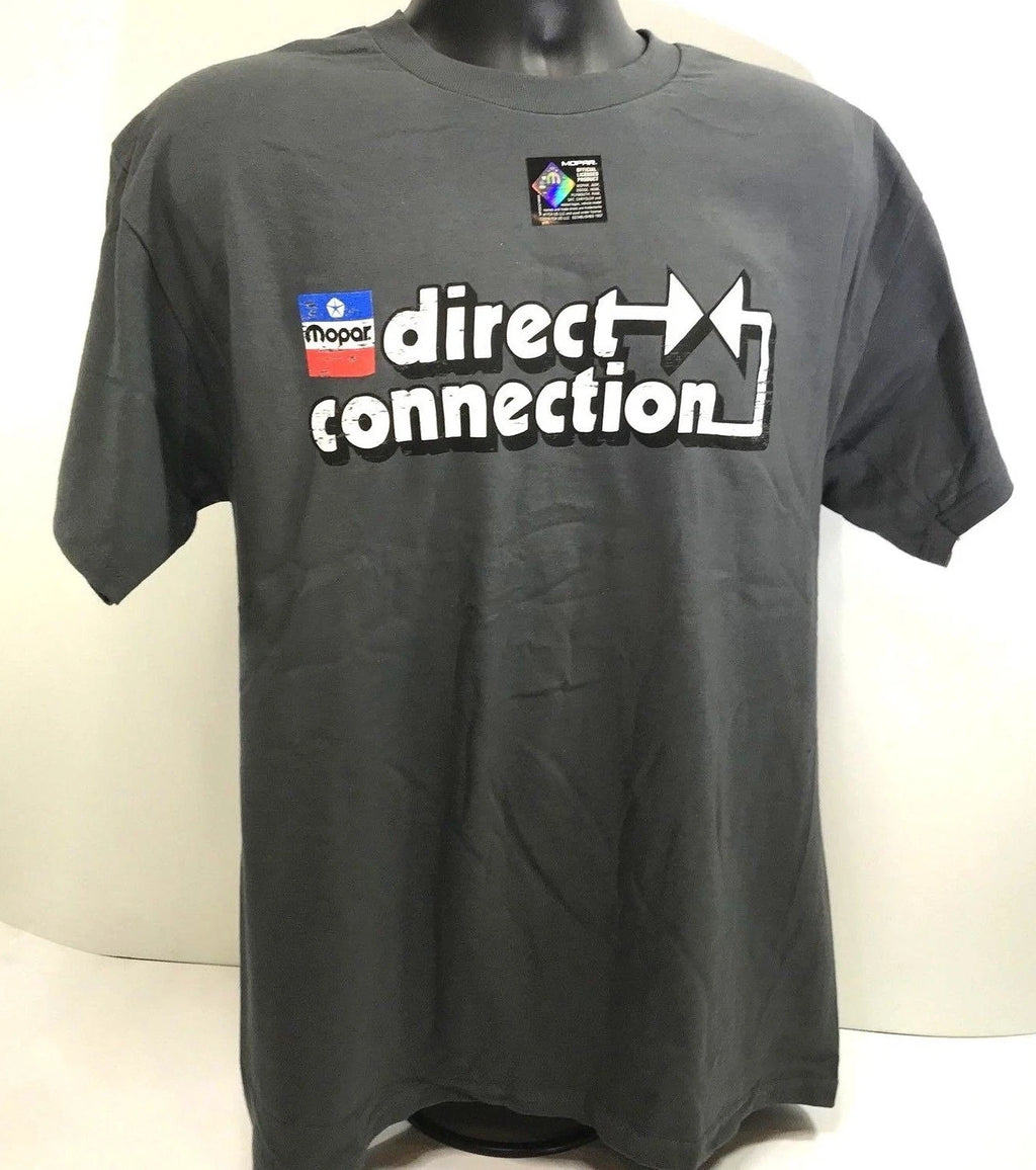Direct Connection Charcoal Gray T-Shirt for Dodge Mopar (1965–1970)