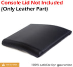 Leather Synthetic Console Armrest Cover for Ford F150 (2004–2008) Black