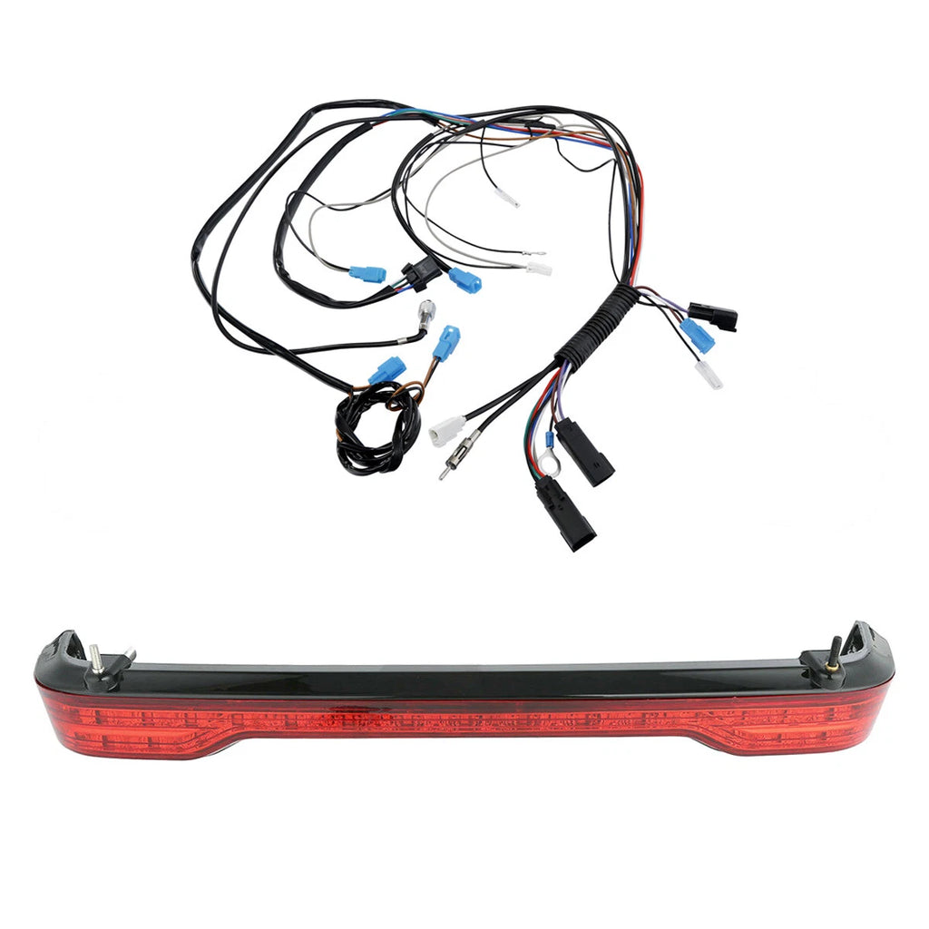 LED Brake Turn Tail Light Wiring Harness for Harley Touring (2014–2023)