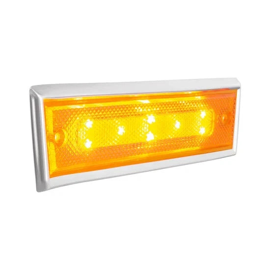 LED Side Marker Lights Amber Dual Function for GMC C1500 (1981–1986)