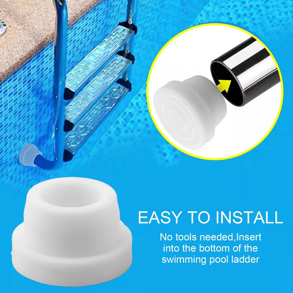 Rubber Bumper Cover for Pool Ladder (1.9 Inch Tubes)