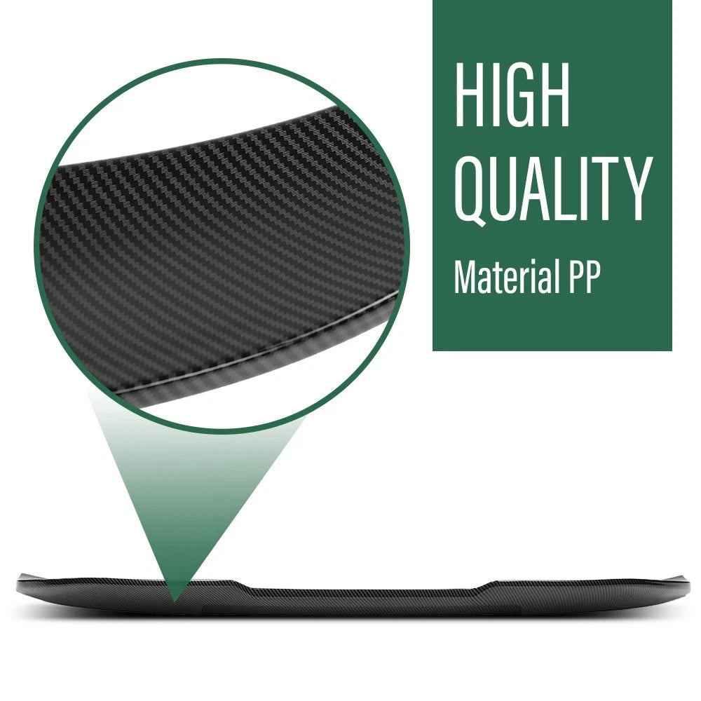 Carbon Look Rear Spoiler Wing for BMW E90 3 Series (2006–2011)