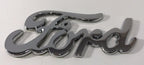 Emblems Chrome Metal Adhesive Script Pair for Ford 1940 Style (1940–1940)