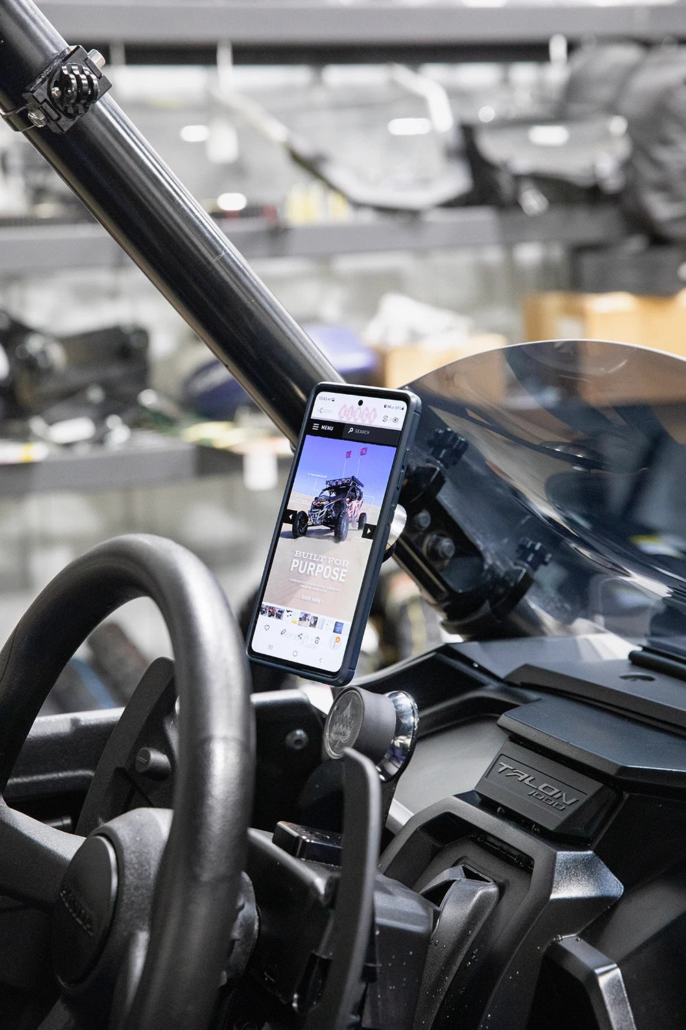 Klock Werks Phone Mount for Roll Cage 2" Offset (KWD-05-0532)