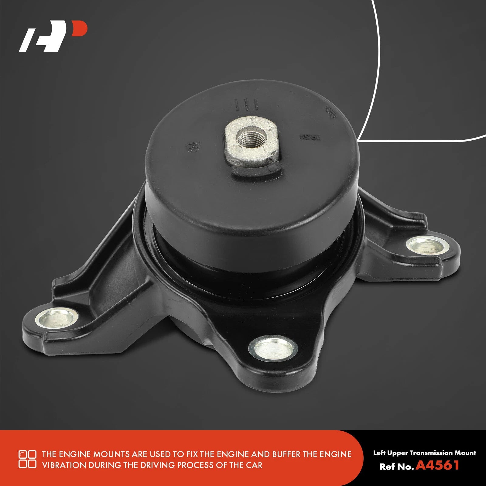 Set of 4 Engine Motor & Transmission Mounts for Honda Accord (2013–2017)