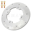 Brake Disc Rotor Set of 2 W/Screws for Arctic Cat 400 450 500 550 570 700 1000