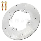 Brake Disc Rotor Set of 2 W/Screws for Arctic Cat 400 450 500 550 570 700 1000