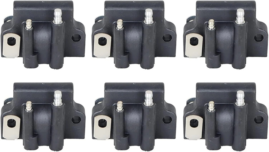 Set of 6 Ignition Coils for Johnson Evinrude 150-300HP Engines (582508, 0582508, 18-5179)