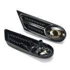 2X Amber Side Indicator Repeater Lights for BMW Mini Cooper R56 R57 (2007–2013)