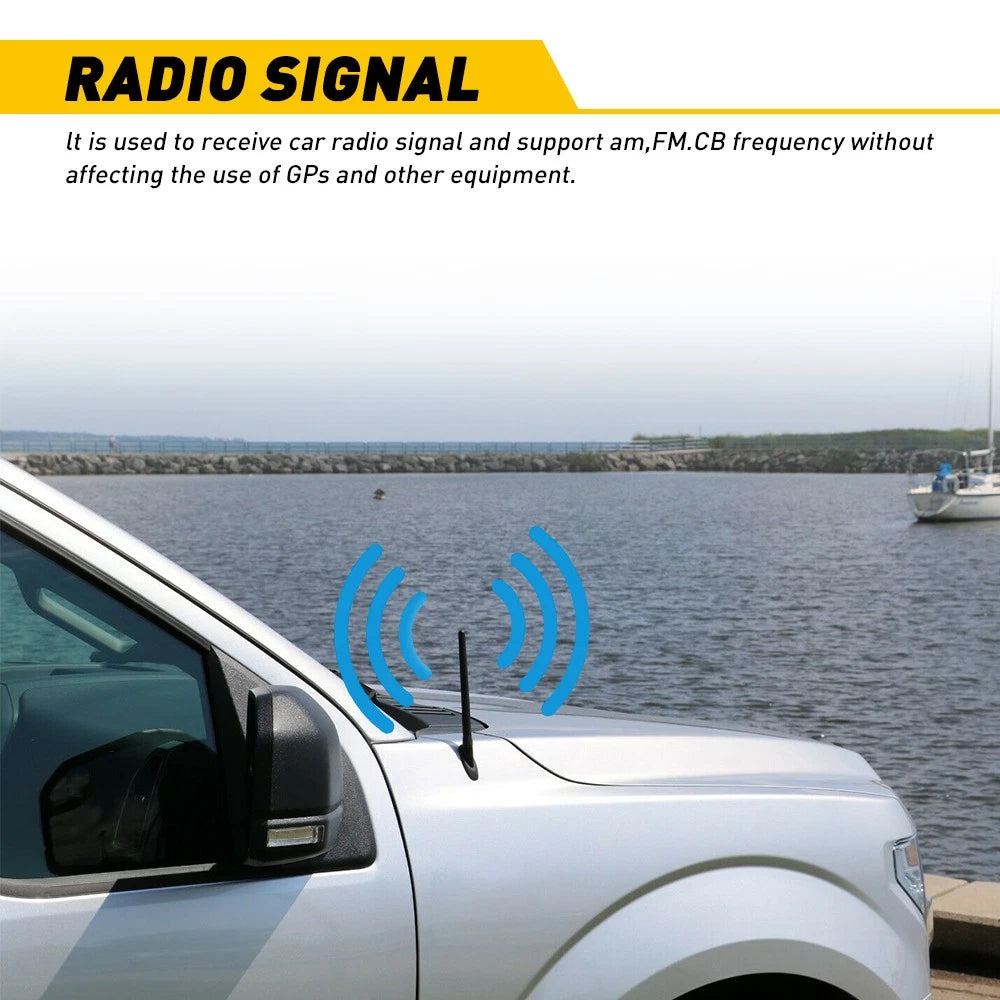 7" Rubber Antenna Mast for RAM 1500 2500 3500 (2011-2022)