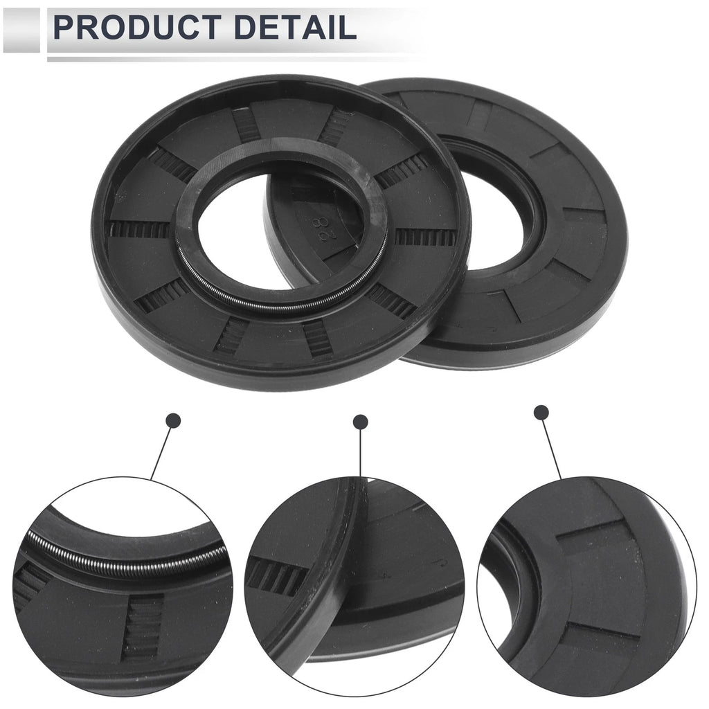 Set of 5 Oil Seal Rotary Shaft Seal TC Ring Nitrile Rubber 28x60x7mm