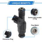 1 Pc Fuel Injector No. 0280155819/988FDA for Audi A4 1.8T (1997–2000)