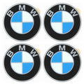 Set of 4 Wheel Cap Emblems for BMW E23 E24 (1977–1985)