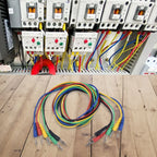 5PCS Copper Banana Plug Test Leads for Automotive Use (100cm)