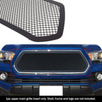 Upper Black Mesh Grille Insert for Toyota Tacoma (2016-2017)