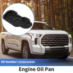 1 Pc Engine Oil Pan No.1210231020 for Toyota Tundra (2005–2006) Steel Black