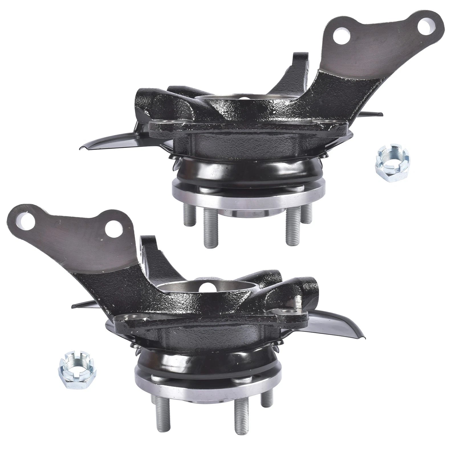 2X Steering Knuckles for Hyundai Tucson Kia Sportage (2005–2009)