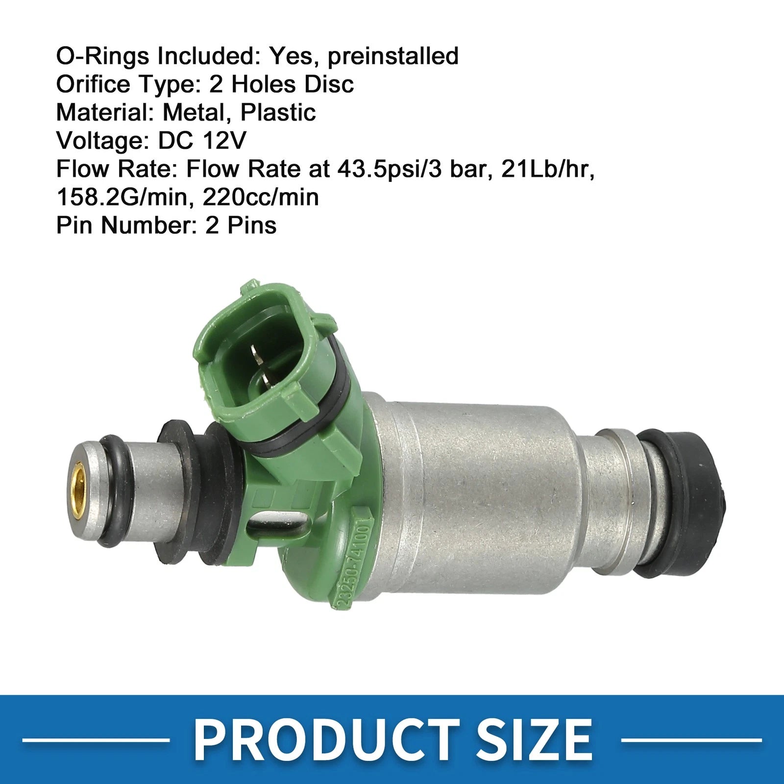 Fuel Injector No. 23209-74100 for Toyota Camry (1992–2000)
