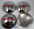 Hubcap Set Stainless Steel Replacement for Chevrolet 1/2 Ton Truck (1947–1953)