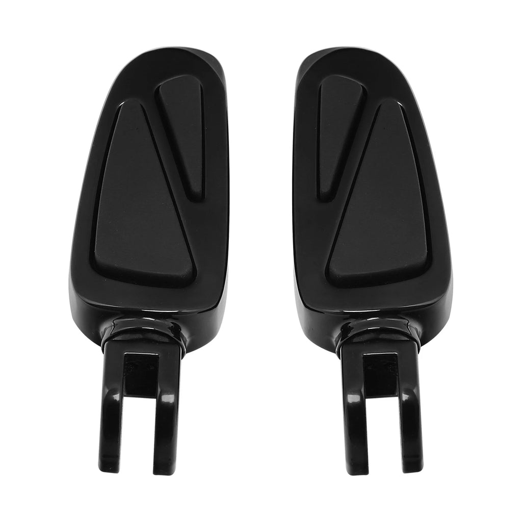 Black Rider Footpegs Footrest for Harley Softail FXFB FXFBS FXLR (2018–2025)