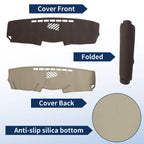 Dash Cover for Lexus IS XE20 (2006–2012) Faux Leather Brown