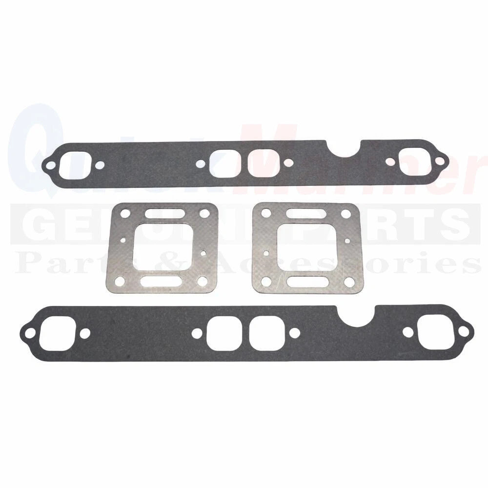 Exhaust Manifold Gasket Kit for Mercruiser 5.0L 5.7L V8 (27-863724, 27-33395)