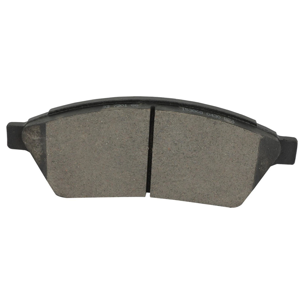 Front Rear Rotors + Ceramic Brake Pads for Cadillac SRX (2010–2016)