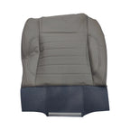 Left Driver Bottom Leather Seat Cover Gray for Ford Mustang GT (2010–2014)