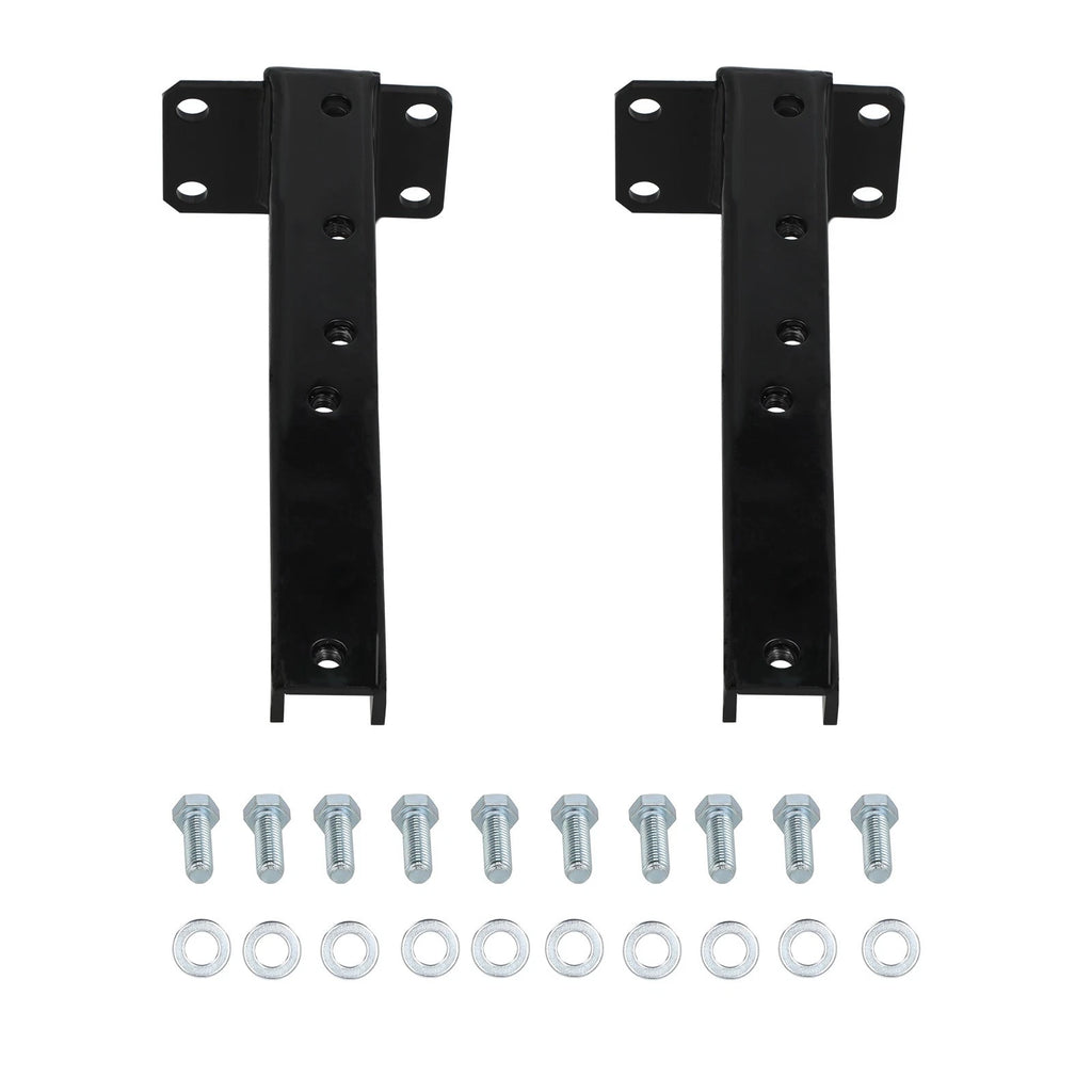 Set of 2 Heavy Duty Rear Bumper Brackets for Jeep Cherokee XJ (1986–2001)