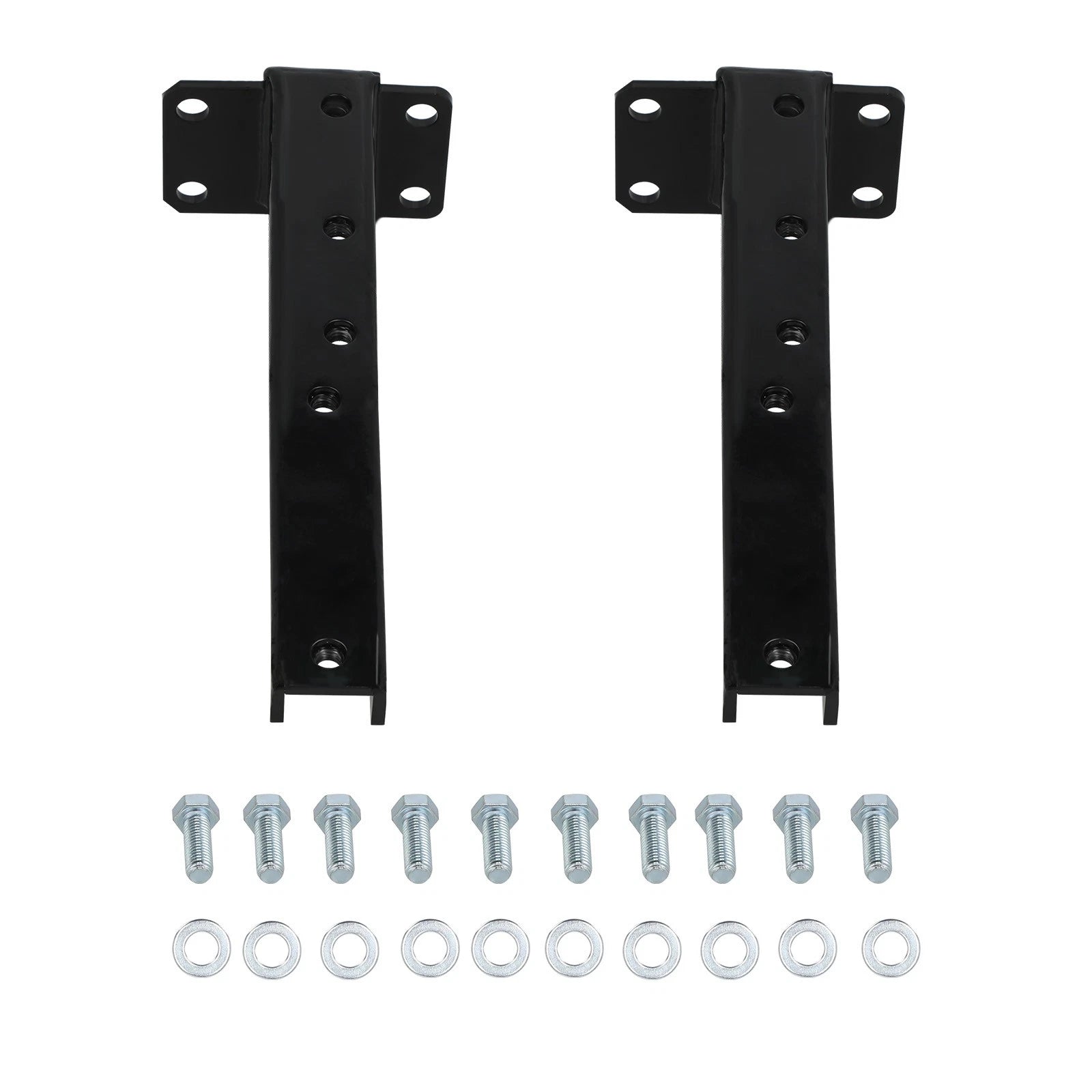 Set of 2 Heavy Duty Rear Bumper Brackets for Jeep Cherokee XJ (1986–2001)