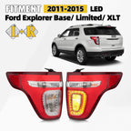 LED Tail Lights for Ford Explorer (2011–2015) Left + Right Pair