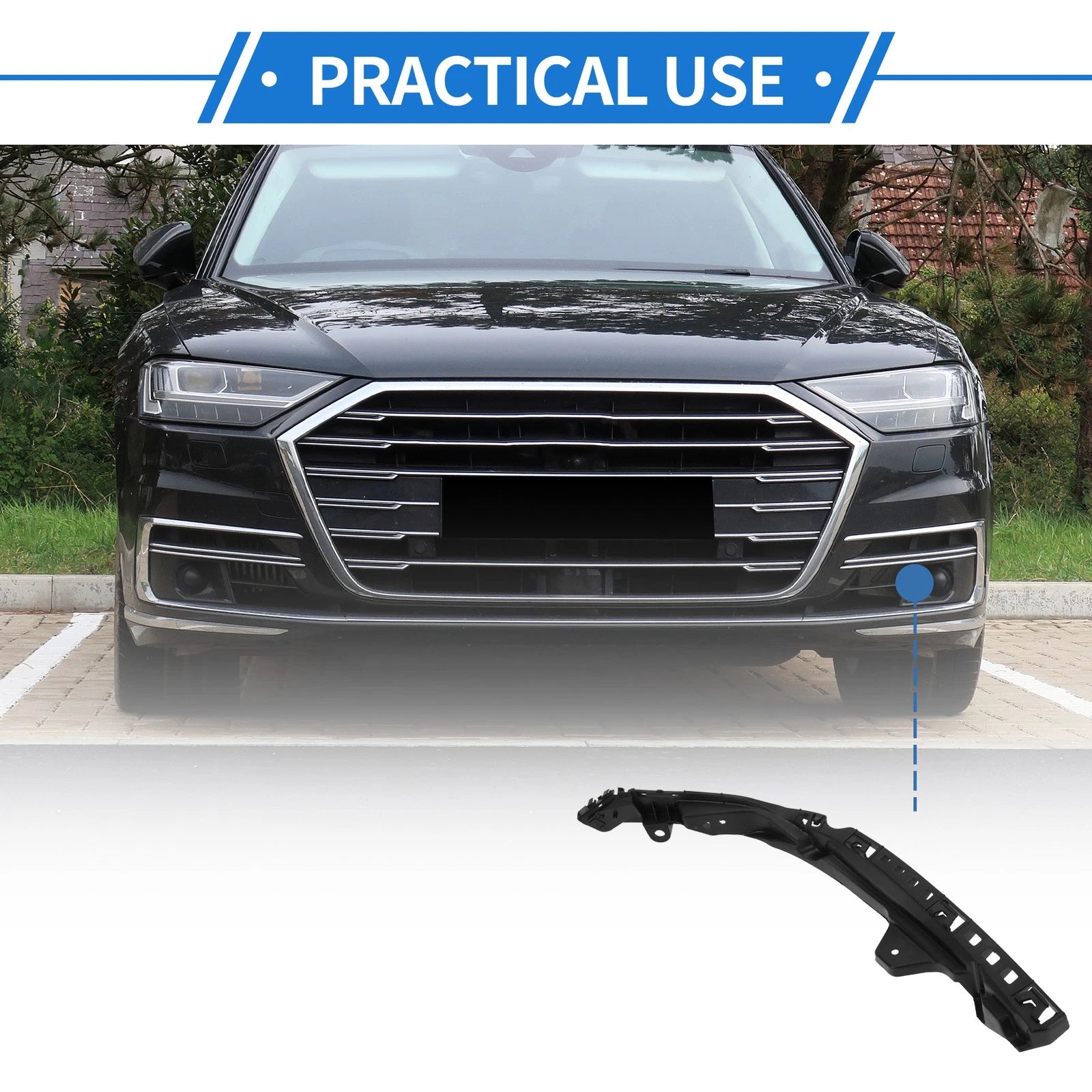 Front Left Bumper Retainer Bracket No. 71190TM0T00 for Honda City (2009–2014)