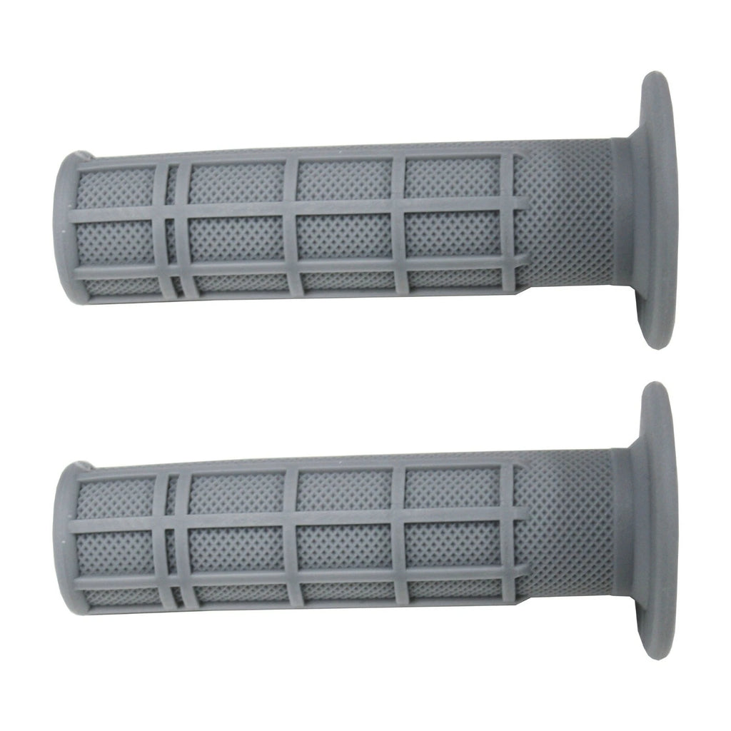 22mm Grey ATV Grips for Kawasaki KFX400 KFX450 Brute Force Bayou Mojave Prairie