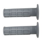 22mm Grey ATV Grips for Kawasaki KFX400 KFX450 Brute Force Bayou Mojave Prairie