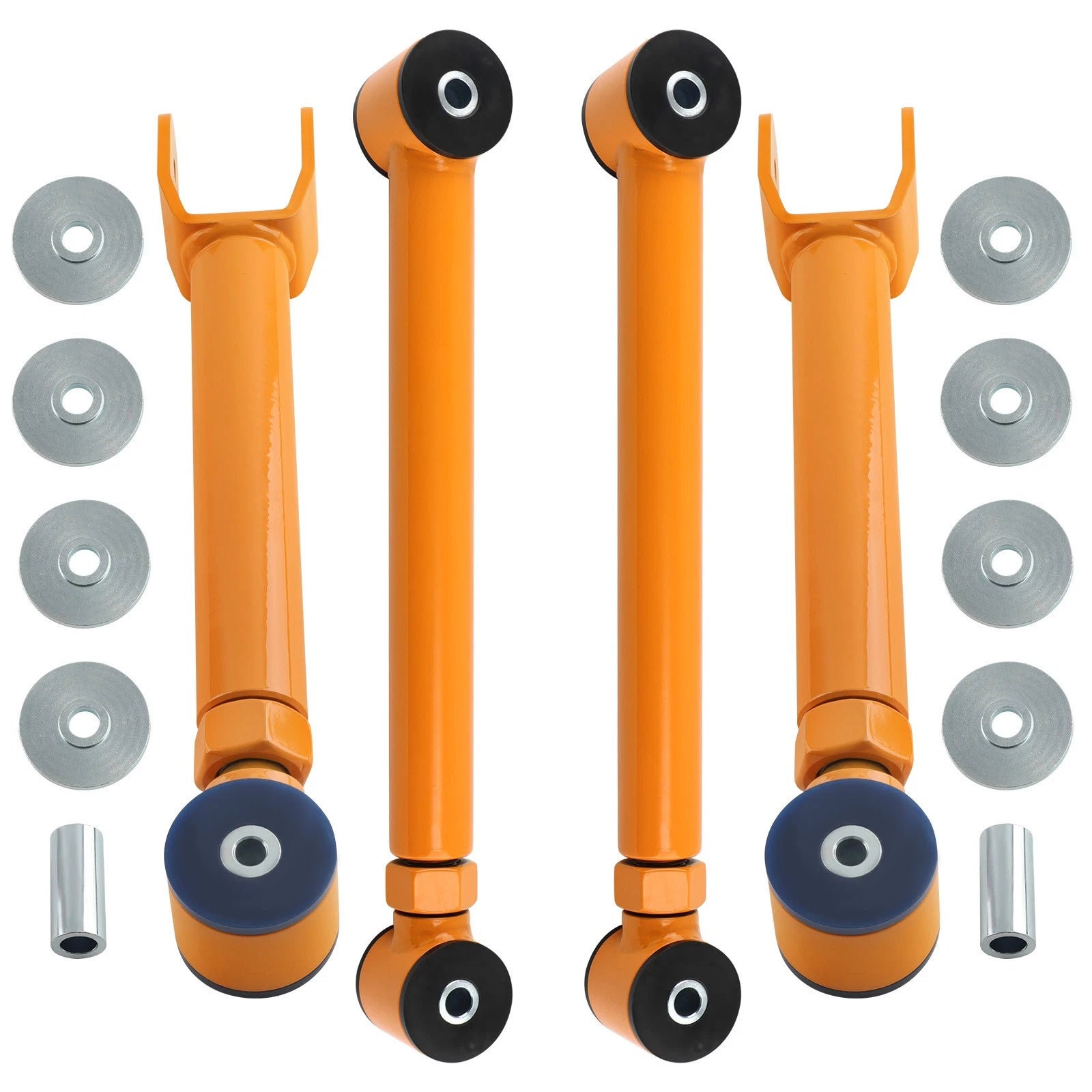 4X Front Upper & Rear Lower Control Arms for Jeep Grand Cherokee WJ (1999–2004)