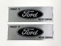Pair Sill Plate Emblems Decals Replacement for Ford Mustang (1964–1973)