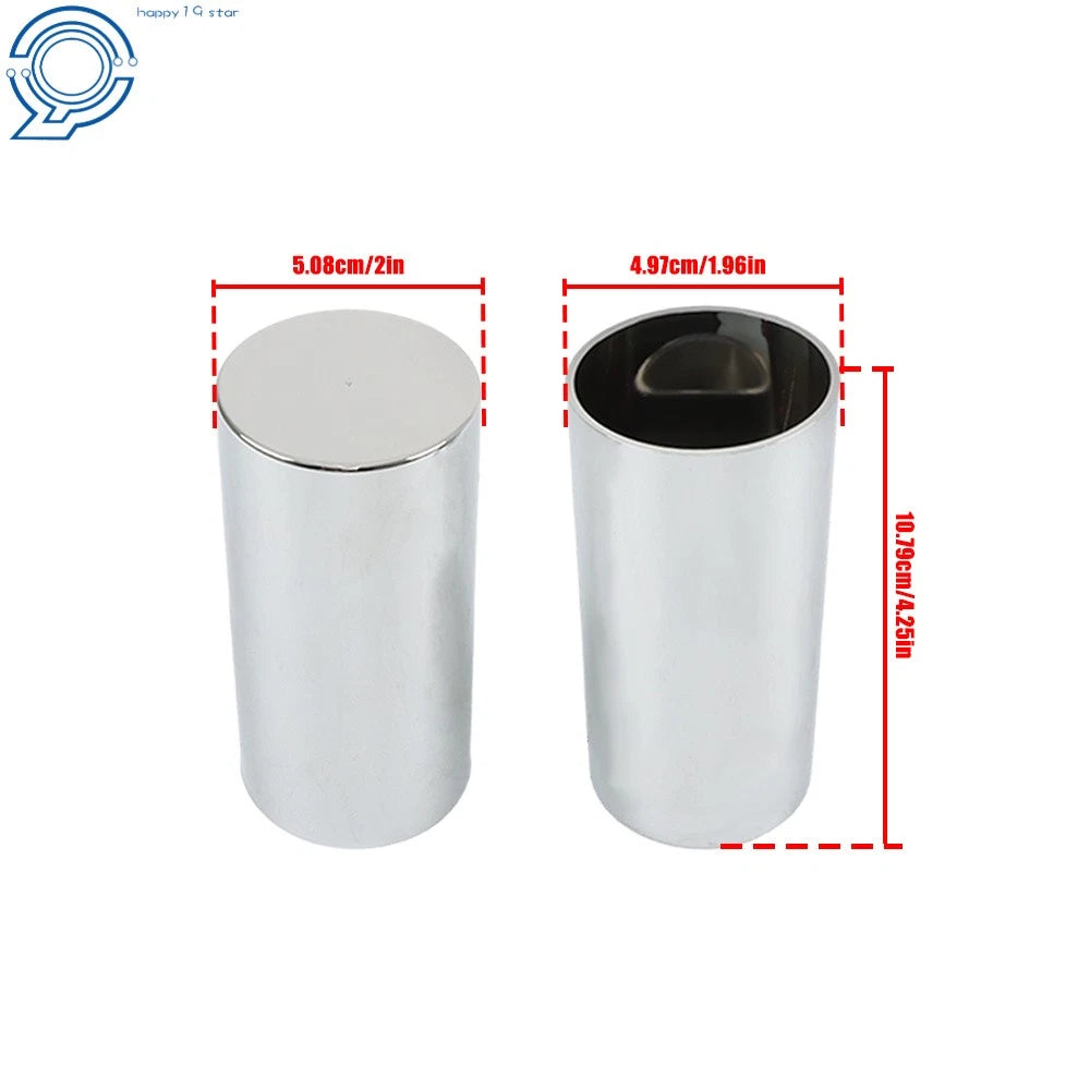 20 Pack Chrome Lug Nut Covers for Semi Truck (Fits 33mm)