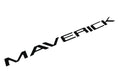 Matte Black Tailgate Letter Inserts with Heavy Duty ABS for 2022–2025 Ford Maverick