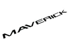 Matte Black Tailgate Letter Inserts with Heavy Duty ABS for 2022–2025 Ford Maverick