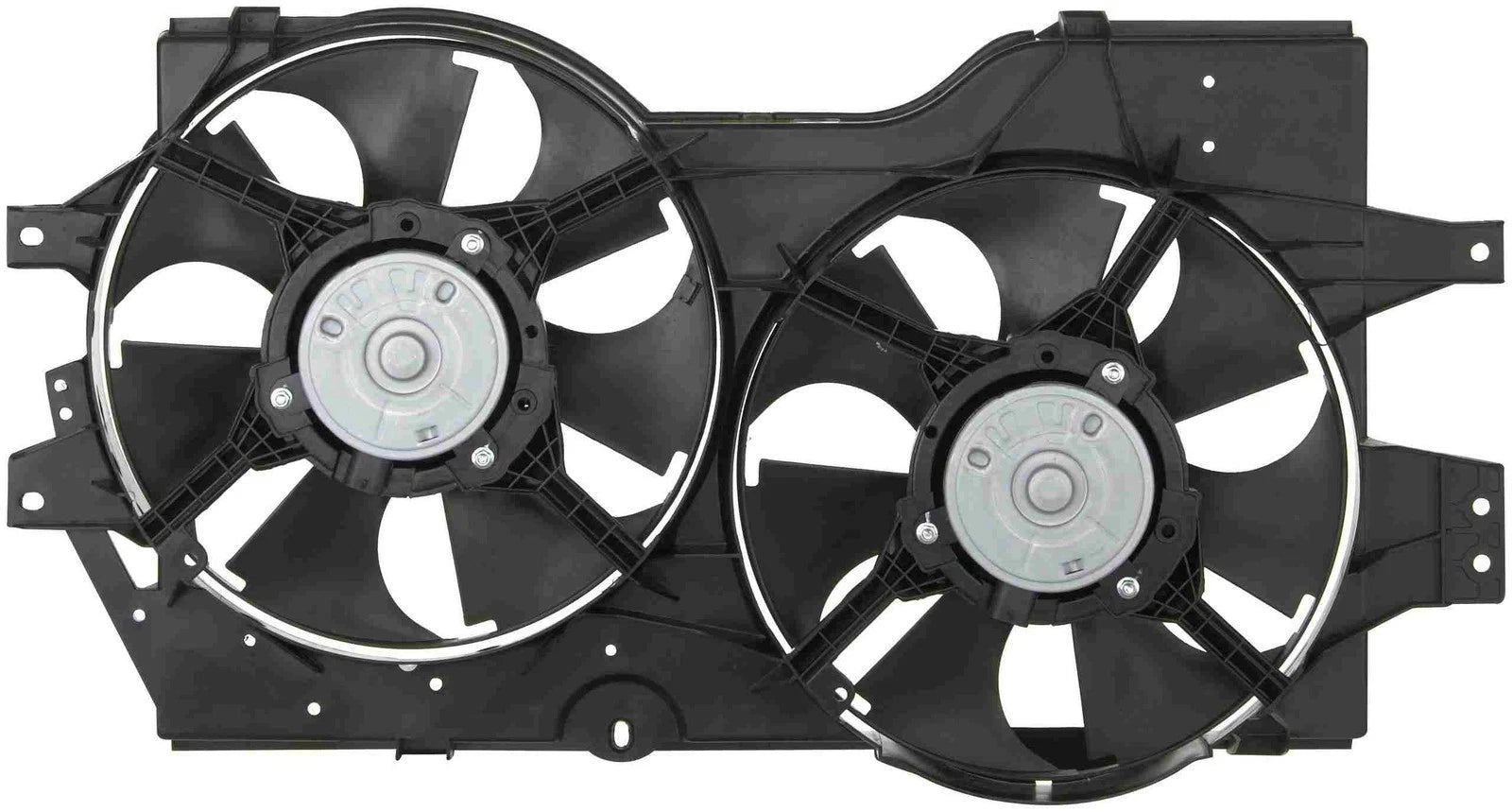 Dual Radiator and Condenser Fan Assembly for Dodge (CF13006)