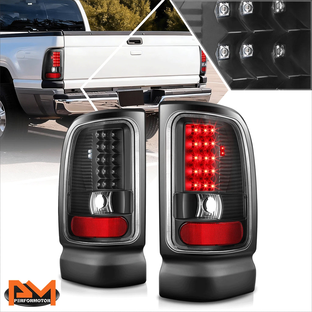 Full LED Tail Lights for Ford F-150 (2009–2014) Black