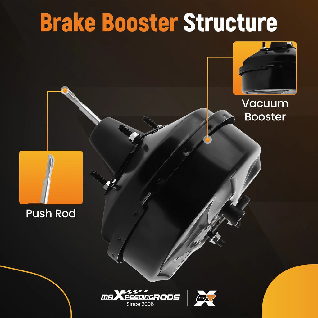 Vacuum Power Brake Booster for Chevrolet Silverado GMC Sierra Cadillac Escalade