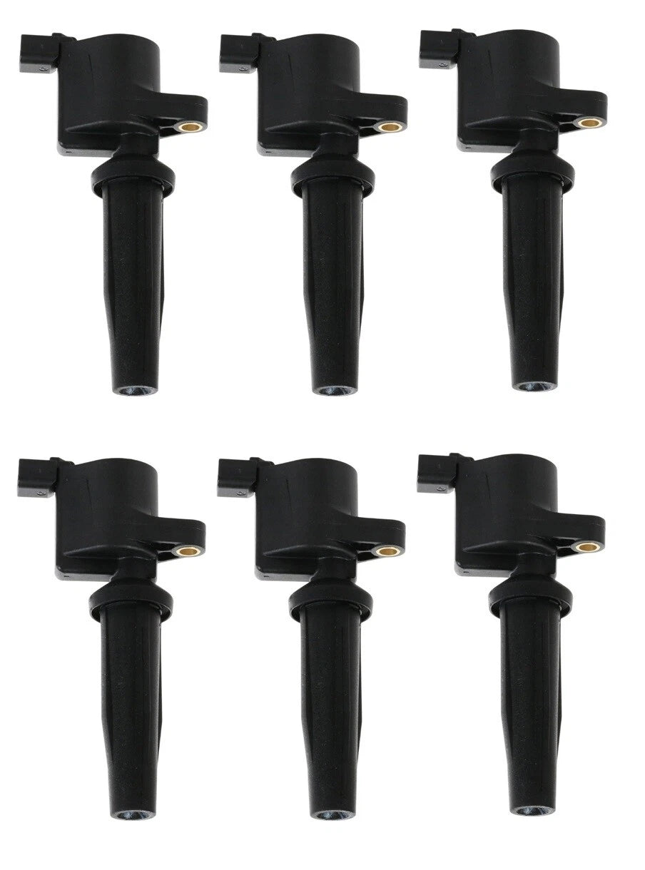 Set of 6 Direct Ignition Coils for Ford Mazda Mercury L4 (Bosch)