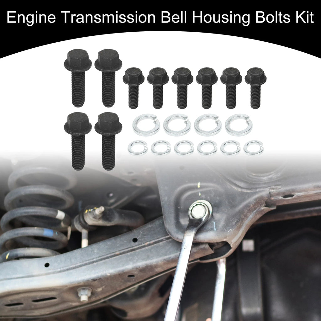 Set of Engine Transmission Bell Housing Bolts Kit for Chevrolet Chevelle (1968–1972)