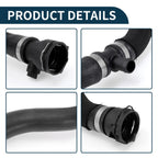 Radiator Hose Downpipe for Audi A6L (2004–2011) No. 4F0121055P Rubber