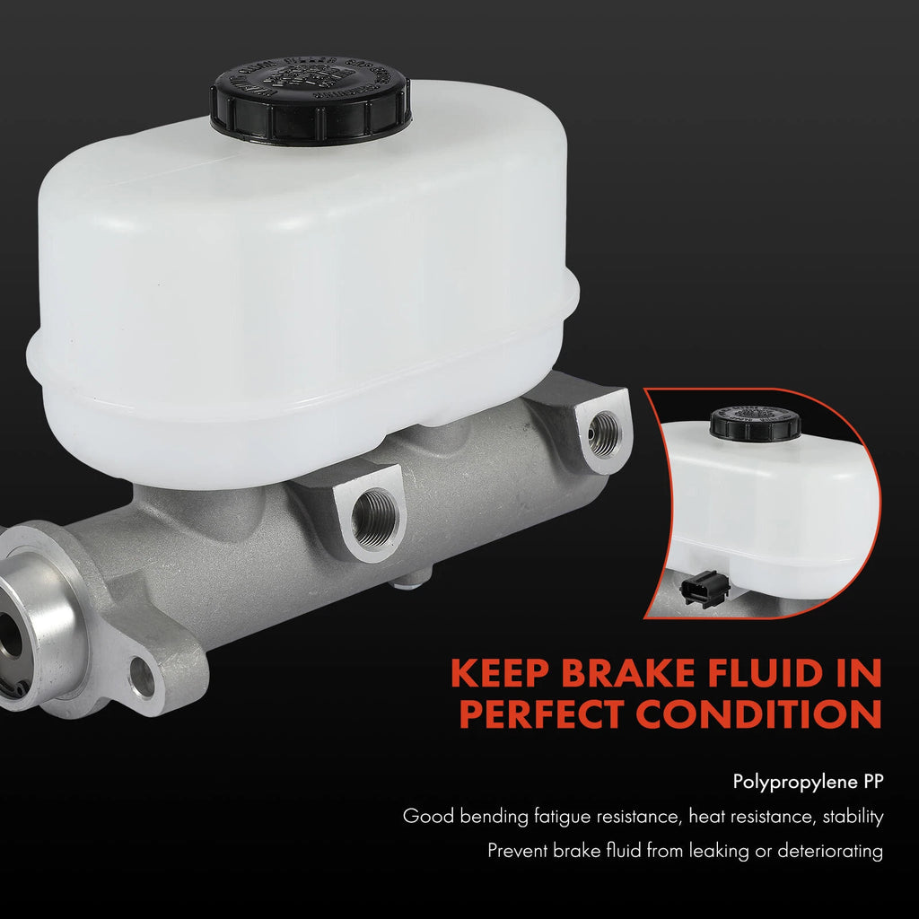 Brake Master Cylinder with Reservoir & Sensor for Ford E-350 Super Duty