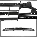 Front Bumper Cover Lower Grille Insert for Audi Q5 (2018–2020)